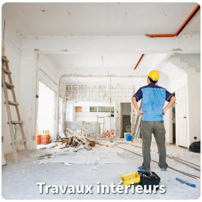 Catégorie travaux intérieurs Catégorie travaux intérieurs